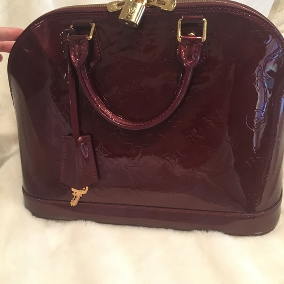 Louis Vuitton Alma pm rouge fauviste. Excellent - Picture 8 of 16